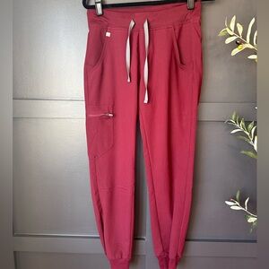 Figs Women's Burgundy Joggers